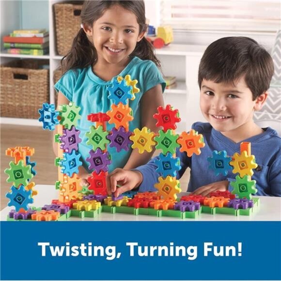 Kids Learning Resources Educational Blocking Toys 100-Piece Deluxe Building Set - Picture 2 of 6